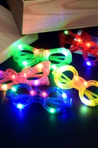 Led Işıklı Yanar Söner Parti Gözlüğü Seti 12 Adet