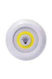 Led Lamba 3lü Uzaktan Kumandalı Yapışkanlı