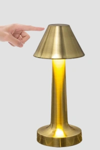 LED Masa Lambası 3 Renk Ayarlı Şarjlı Kablosuz Modern Tasarım