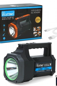 Led Şarjlı El Feneri 25W WT-417