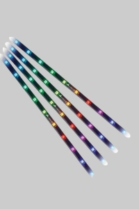 LED Yağmur Işığı Seti 10 Adet Meteor Çubuk Aydınlatma