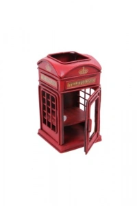 Londra Telefon Kulübesi Kalemlik Çerçeve