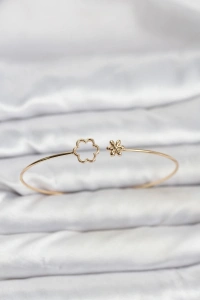 Lotus Model Gold Renk Bileklik