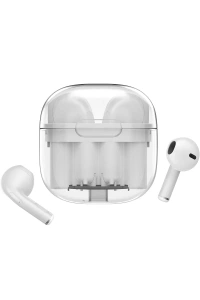 LS-09 Bluetooth 5.3 TWS Kablosuz Airpods Kulaklık - Gümüş