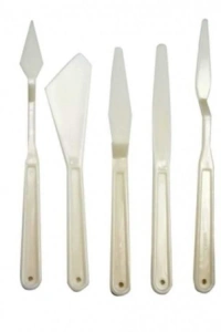 Luna Beyaz Spatula Seti 5 Parça