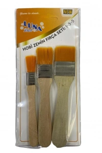 Luna Zemin Fırça Seti 1-3-5 No 3 Parça