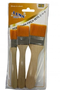 Luna Zemin Fırça Seti 2-4-6 No 3 Parça