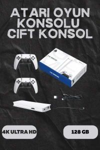 M15 Retro Konsol – 20.000 Oyunlu, Çift Gamepadli, 4K HDMI