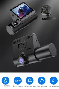 M80 3 Lens Araç Kamerası