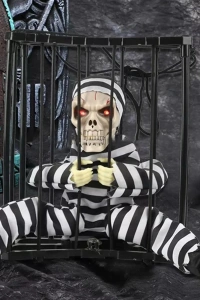 MAHKUM GÖRÜNÜMLÜ KURU KAFA İSKELET