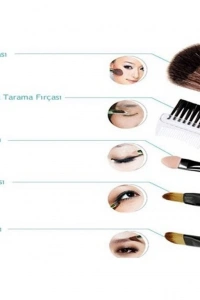Makyaj Fırça Seti 5 Parça
