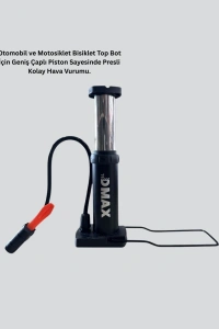 Manuel Ayak Pompası Extra Güçlü Lastik Şişirme Pompası
