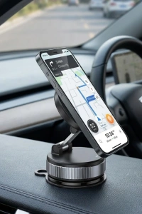 Manyetik Araç Telefon Tutucu 360° Döner Katlanabilir Telefon Standı