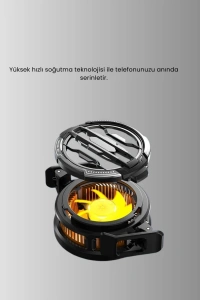 Manyetik Montajlı Kompakt Telefon Soğutucu