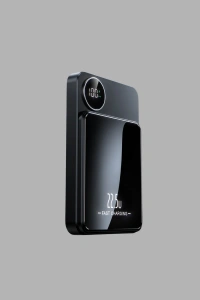 Manyetik Powerbank 15W Wireless Hızlı Şarj LED Ekranlı