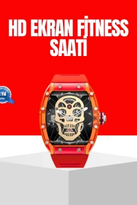 Manyetik Şarjlı Akıllı Saat iOS Android Uyumlu