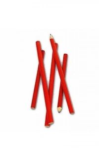 Marangoz Kalemi 12li - Kırmızı