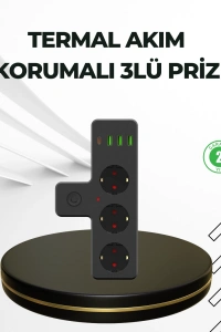 Masa Üstü Çoklu Priz USB ve Type-C Çıkışlı Güç Dağıtıcı