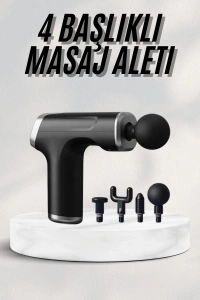Masaj Tabancası 24v Type-c Hızlı Şarj Girişli Masaj Aleti Uzun Ömürlü