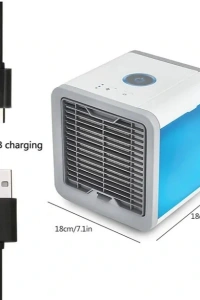 Masaüstü Kare Su Hazneli Fan