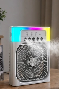 Masaüstü Klima Fan USB Girişli Su Hazneli Sessiz Soğutucu