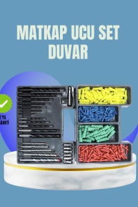 Matkap Ucu Seti Organizerli Çok Amaçlı Delme Uçları