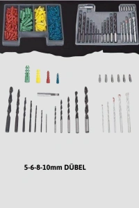 Matkap Ucu Seti Organizerli Çok Amaçlı Delme Uçları