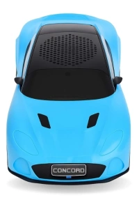 Mavi Araba Tasarımlı Hoparlör - Bluetooth FM USB Özellikli