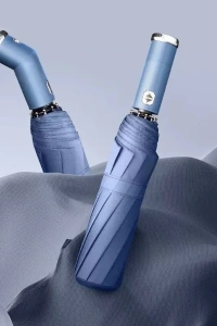 Mavi El Fenerli Şemsiye