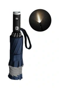 Mavi El Fenerli Şemsiye