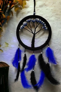 Mavi İncili Hayat Ağacı Dream Catcher