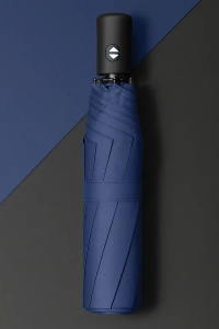 Mavi Kılıflı Otomatik Kompakt Şemsiye