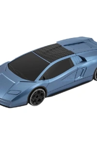 Mavi Model Araba Tasarımlı Hoparlör - Bluetooth USB Özellikli