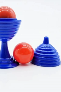 Mavi Renk Sihirli Kupa Top Kaybetme Oyunu 7 cm