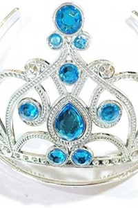 Mavi Taşlı Prenses Tacı