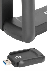Mbps Wifi Alıcı Kablosuz Wifi Adaptörü Çift Band Çift Antenli