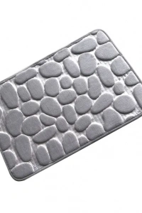 Memory Kaydırmaz Banyo Paspası Gri