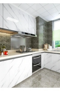 Mermer Desenli Yapışkanlı Tezgah Folyosu 5 mt.