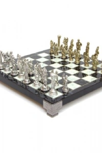 Mermer Tabla Satranç Takımı M