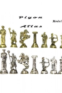 Mermer Tabla Satranç Takımı M