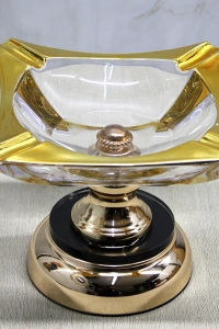 Metal Ayaklı Cam Küllük Model 3