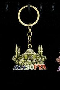 Metal Ayasofya Anahtarlık