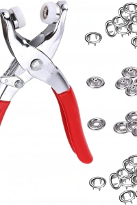 Metal Çıtçıt Pensesi ve Düğme Seti