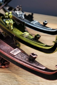 Metal Dekoratif Venedik Kayık