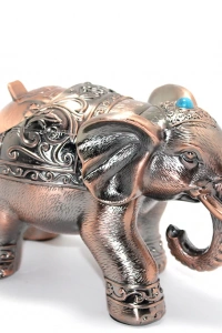 Metal Fil Figürlü Küllük Model 1