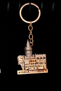 Metal Galata Kulesi Anahtarlık Model 4
