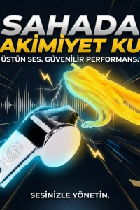 Metal Ipli Hakem ve Deprem Düdüğü (24lü)