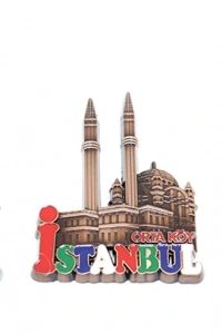 Metal İstanbul Temalı Yöresel Magnet Model 2