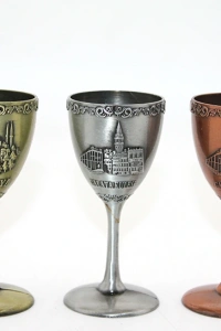 Metal İstanbul Yöresel Kadeh Bardak