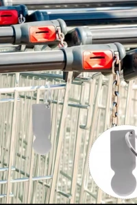 Metal Jeton Anahtarlık